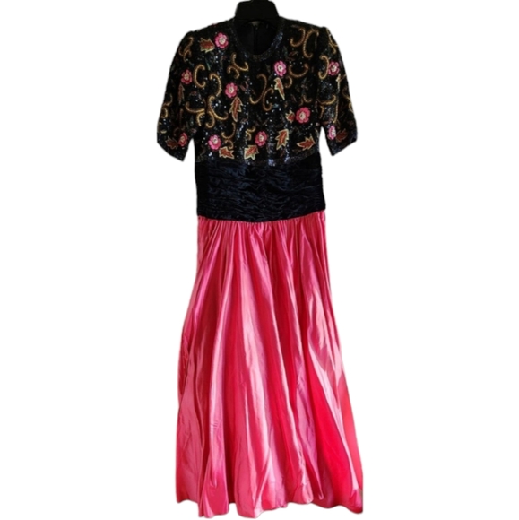 Vintage cocktail formal Gown S - Picture 2 of 7